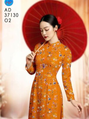 Vải Áo Dài Hoa Đều AD 37130
