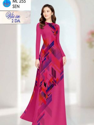 Vải Áo Dài Hoa Văn AD ML255