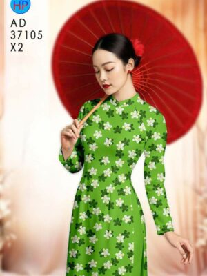 Vải Áo Dài Hoa Đều AD 37105