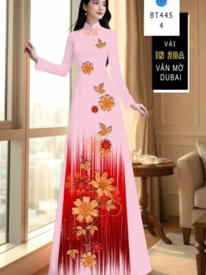 Vải Áo Dài In 4D AD BT445
