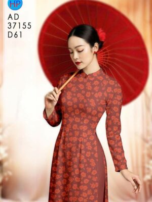 Vải Áo Dài Hoa Đều AD 37155