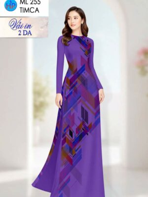 Vải Áo Dài Hoa Văn AD ML255