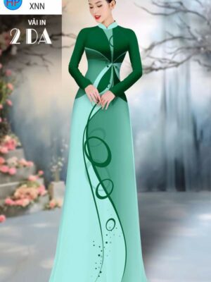 Vải Áo Dài In 4D AD LY248