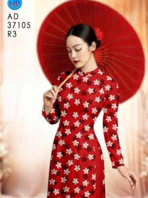 Vải Áo Dài Hoa Đều AD 37105