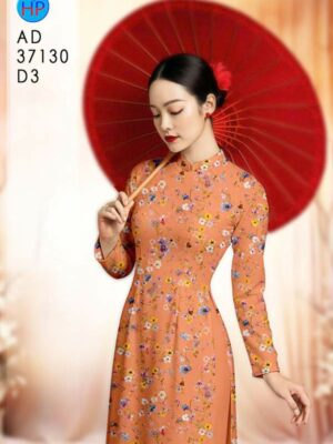 Vải Áo Dài Hoa Đều AD 37130