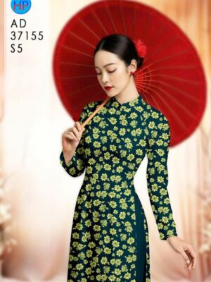 Vải Áo Dài Hoa Đều AD 37155
