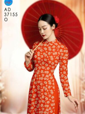 Vải Áo Dài Hoa Đều AD 37155