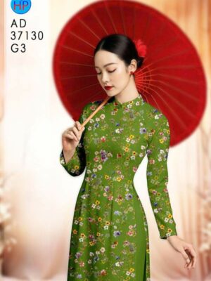 Vải Áo Dài Hoa Đều AD 37130