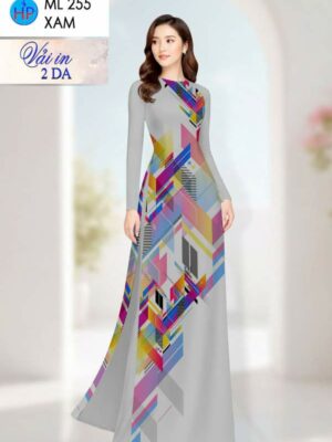 Vải Áo Dài Hoa Văn AD ML255