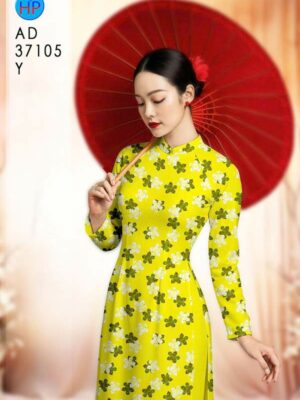 Vải Áo Dài Hoa Đều AD 37105