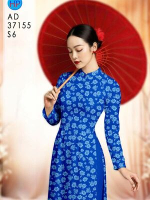 Vải Áo Dài Hoa Đều AD 37155