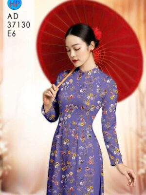 Vải Áo Dài Hoa Đều AD 37130