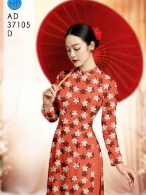 Vải Áo Dài Hoa Đều AD 37105