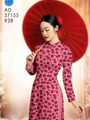 Vải Áo Dài Hoa Đều AD 37155