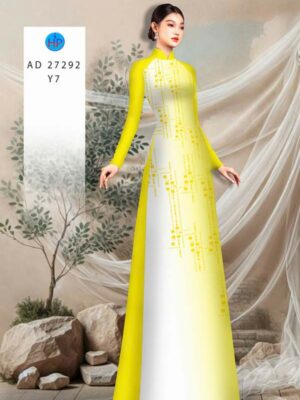 Vải Áo Dài Hoa Văn AD 27292