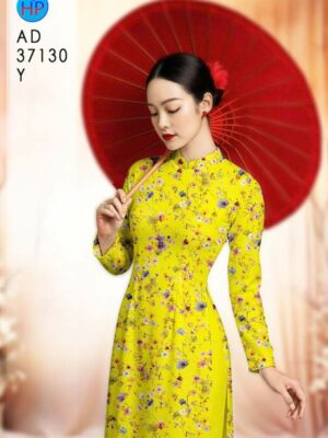 Vải Áo Dài Hoa Đều AD 37130
