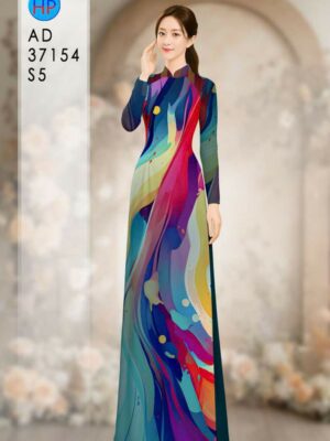 Vải Áo Dài Hoa Văn AD 37154