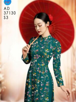 Vải Áo Dài Hoa Đều AD 37130