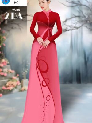 Vải Áo Dài In 4D AD LY248