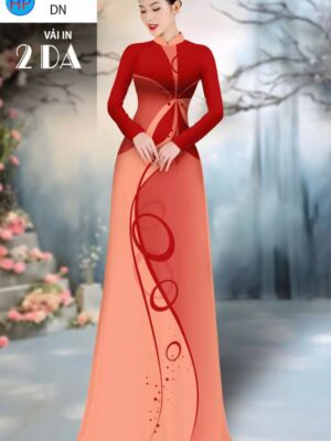 Vải Áo Dài In 4D AD LY248