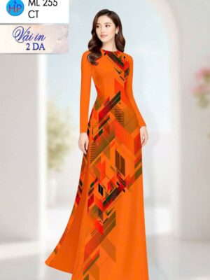 Vải Áo Dài Hoa Văn AD ML255