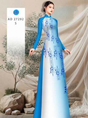 Vải Áo Dài Hoa Văn AD 27292