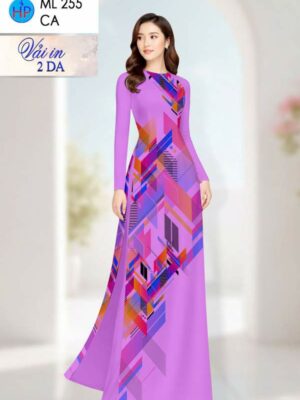 Vải Áo Dài Hoa Văn AD ML255