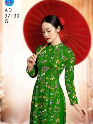 Vải Áo Dài Hoa Đều AD 37130