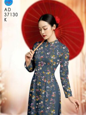 Vải Áo Dài Hoa Đều AD 37130