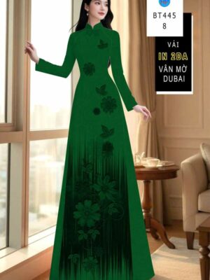 Vải Áo Dài In 4D AD BT445