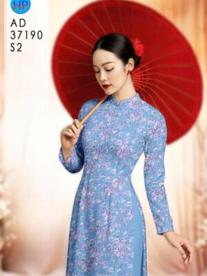 Vải Áo Dài Hoa Nhí AD 37190