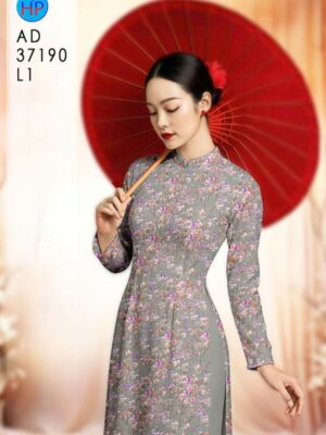 Vải Áo Dài Hoa Nhí AD 37190