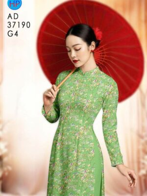 Vải Áo Dài Hoa Nhí AD 37190