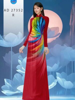 Vải Áo Dài Hoa Văn AD 27352
