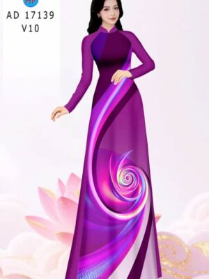 Vải Áo Dài Hoa Văn AD 17139