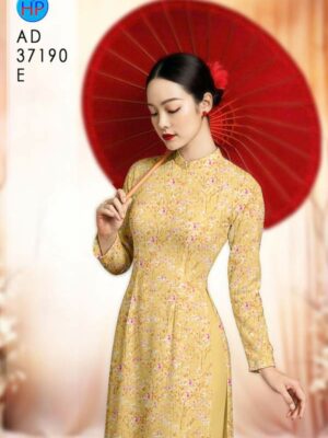 Vải Áo Dài Hoa Nhí AD 37190