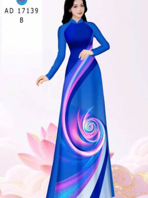 Vải Áo Dài Hoa Văn AD 17139