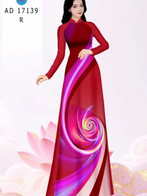 Vải Áo Dài Hoa Văn AD 17139