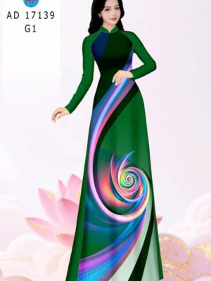 Vải Áo Dài Hoa Văn AD 17139