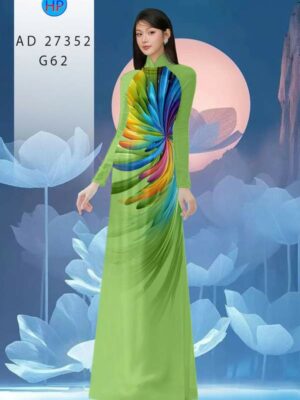Vải Áo Dài Hoa Văn AD 27352