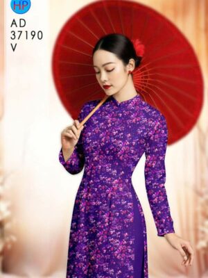 Vải Áo Dài Hoa Nhí AD 37190