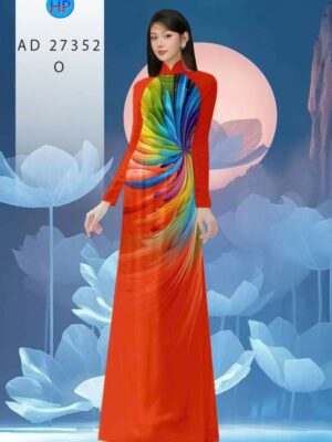 Vải Áo Dài Hoa Văn AD 27352