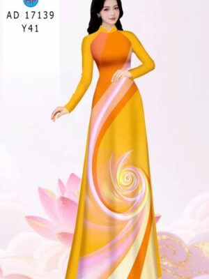 Vải Áo Dài Hoa Văn AD 17139
