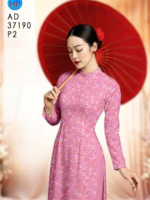 Vải Áo Dài Hoa Nhí AD 37190