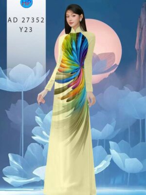 Vải Áo Dài Hoa Văn AD 27352