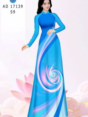 Vải Áo Dài Hoa Văn AD 17139