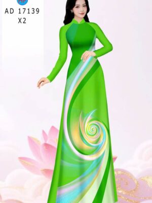 Vải Áo Dài Hoa Văn AD 17139