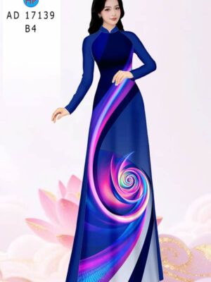 Vải Áo Dài Hoa Văn AD 17139
