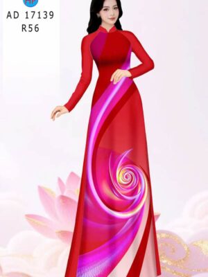 Vải Áo Dài Hoa Văn AD 17139