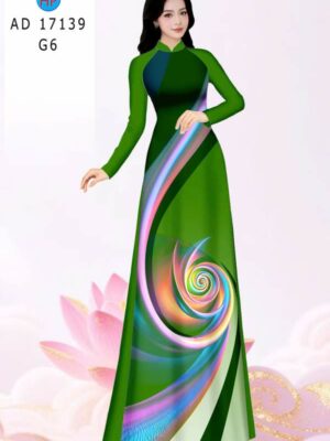 Vải Áo Dài Hoa Văn AD 17139